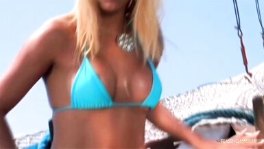 Roge Ferro's Big Tits & Ass Prepare Blonde MILF For Anal On Boat