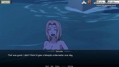 Смотри Наруто: первый подводный секс тренера Кунои с 18-летним парнем в Naruto Anime Hentai Game - 10 image