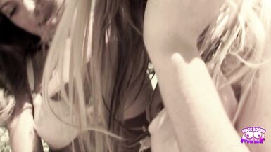 Sophie Dee VNA & Lexi Love get their big tits and tight holes pounded in a cum-hungry orgy