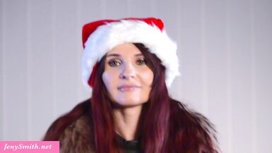 Jeny Smith flaunts her bubble butt & tight ass in a sexy New Year's outfit