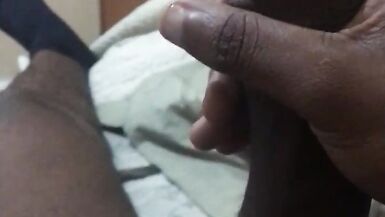 Watch me think about my boss MILF as I get pounded by a BBC in POV homemade video