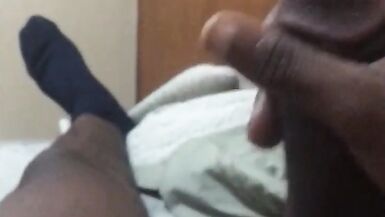 Watch me think about my boss MILF as I get pounded by a BBC in POV homemade video