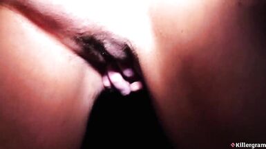 Paige Palin's Perfect Tits & Mouth Get Messy While Pleasing Doggers With Her Mouth & Big Tits