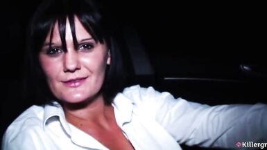 Paige Palin's Perfect Tits & Mouth Get Messy While Pleasing Doggers With Her Mouth & Big Tits