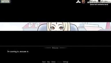 Naruto: Kunoichi Trainer: Loira gostosa Tsunade faz garganta profunda, gozada dentro e ação anal no hentai de Naruto - 3 image