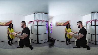 Deboras atemberaubendes Gesicht tropft vor Sperma im POV-Style