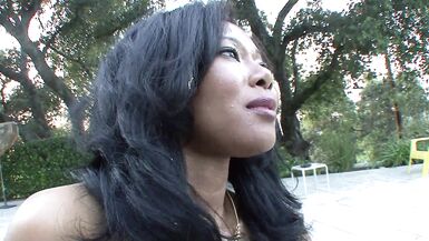 Seth Dickens fucks busty black milf Jessica Dawn's tight asshole in pantyhose