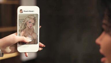 Yuri finally gets her tenant's kiss in Bimbo Dream #37 - The Big Tits Anime Game