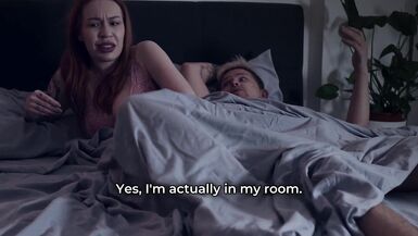 Stepmom shares bed with stepson in hot MILF action - 2 image