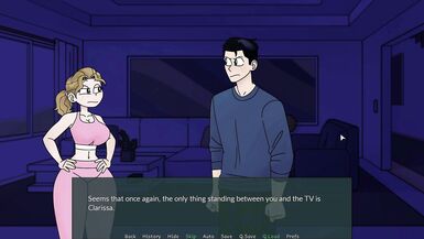 My MILF landlord locks me up in a tight box with her big tits and ass