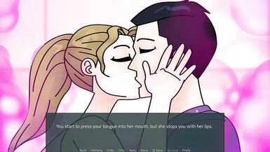 My MILF landlord locks me up in a tight box with her big tits and ass