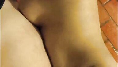 Watch Lord Mamba & Mamba Negra's Mexican MILF ass bounce in front of the mirror before getting covered in cum