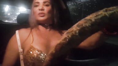 Jhonny Hot1 & Bianca Naldy return from carnival party with a naughty MILF who loves big cocks and deep blowjobs