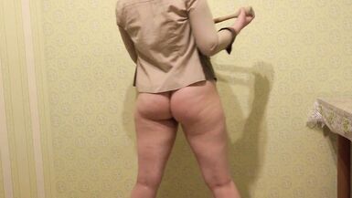 Lily Porn's hot ass hidden in the kitchen & pounded hard