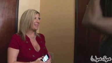 Sara Jay and John E Depth get wild in wild doggystyle action with busty MILF