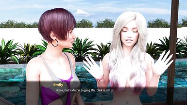 Sunville 2, MILFs in bikini get roughed up in wild hentai sex game