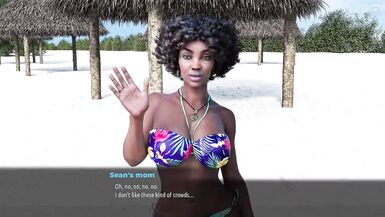 Sunville 2, MILFs in bikini get roughed up in wild hentai sex game