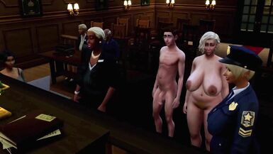 MILF coquine au gros cul en dessin animé prend une énorme bite noire dans la bouche