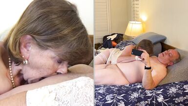 Watch The Carmen Angel take on Heaven's Club's Gilf Heavenly Cock in hardcore pov action