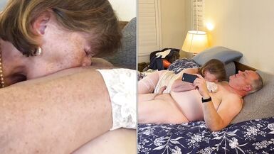 Watch The Carmen Angel take on Heaven's Club's Gilf Heavenly Cock in hardcore pov action