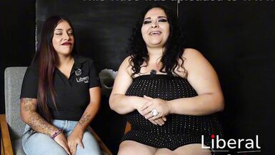 Watch first-time interview with busty Latina MILF Sharon Reyna De Las Mamades & Maria Lumen