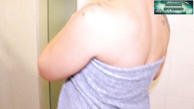 Agatha Mama pays her rent with her tight ass & gets a mouthful of cum