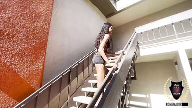 Reina Heart & Rome Major take turns riding BBC in raw doggystyle creampie frenzy!