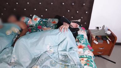 Alondra & Wolfi share bed with stepson, get dirty with cowgirl & doggystyle - 4 image