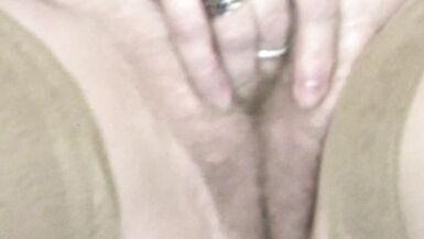 Konstanzia's hot solo play: Mature blonde gets wet & wild with pussy play and squirt