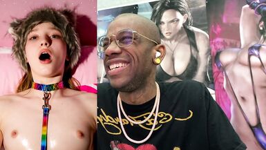 Pequeña asiática teen suplica por una verga dura en su coño apretado y dos milfs se la dan