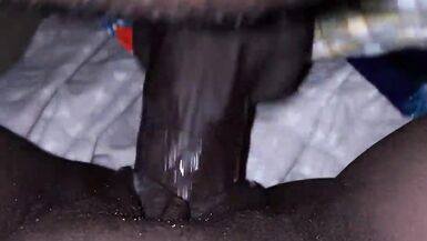 Pussydeblack and Orgyguy2's hot ebony MILF is dripping with cream