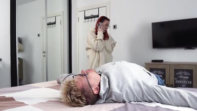 Step Mom's Secret Addiction: Tori Mur Starves for Step Son's Hard Cock