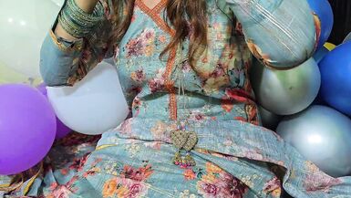 Priya and Arsal's steamy step-sister valentine - a big-titted bisexual wife with shaved pussy and tight pussy