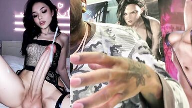 Petite beauty with huge toys and a curvy body goes wild on a fat dick