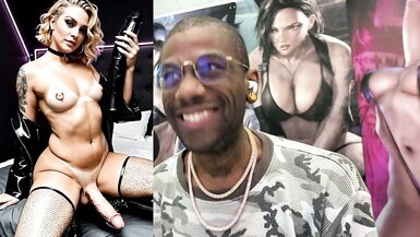 Petite beauty with huge toys and a curvy body goes wild on a fat dick