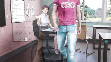 MILFs de Sunville 2, Parte 56: universitarias traviesas y fotos desnudas en el gimnasio