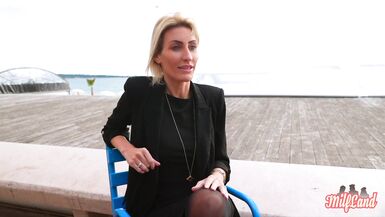 French MILF Anouk Grey craves a well-hung man to ravish her big tits and ass - 3 image
