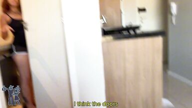 Lady Milf and O Tulipa have hot homemade sex in front of their neighbor in POV without a condom