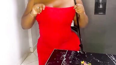 Andrea Ortiz gets her curvy body pounded & creamed in the ass by Jean Juega