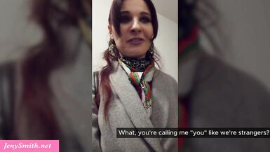 Nergyguy & Jeny Smith teach a student how to make pancakes with their hot MILF body