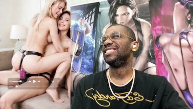 Petite slut Deepthroats a big cock, gets her face covered in cum, and rides a strap-on like a slut