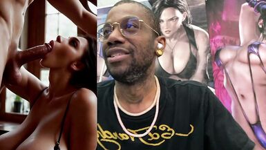 Petite slut Deepthroats a big cock, gets her face covered in cum, and rides a strap-on like a slut