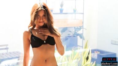 Asian MILF Playboy model Jackie Dawn shows off naked body - 2 image