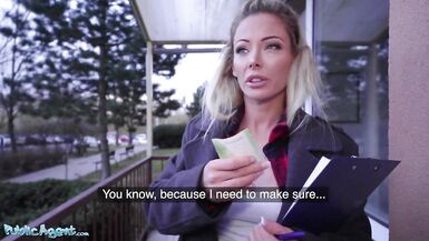 Public Agent Blonde Australian Isabelle Deltore Fucks a Stranger for Money - 2 image