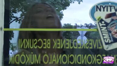 Priscilla and Nico's first time supermarket shopping adventure - Tattooed blonde gets down & dirty with a big cock