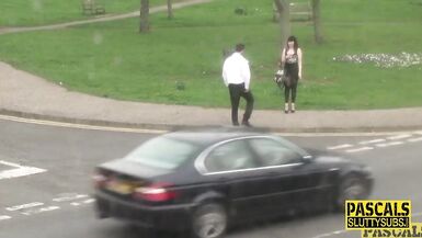 Sexy Cleo's chubby submissive mouth gets drilled hard in BDSM reality