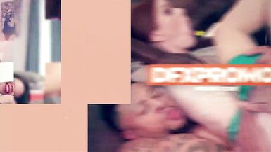 Stepmom Aila Donovan and stepson Spencer Scott get wild with interracial doggystyle action - 1 image