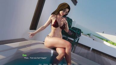Hot MILFs in Jacuzzi and Bathroom - Two kinky games played in Ecchi fashion