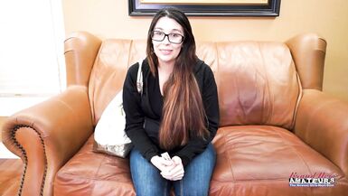 Curvy Brunette Fiona Ryder gets her tattooed ass drilled hard while rimming Jeff Lacy