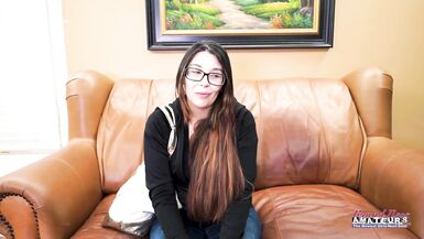 Curvy Brunette Fiona Ryder gets her tattooed ass drilled hard while rimming Jeff Lacy